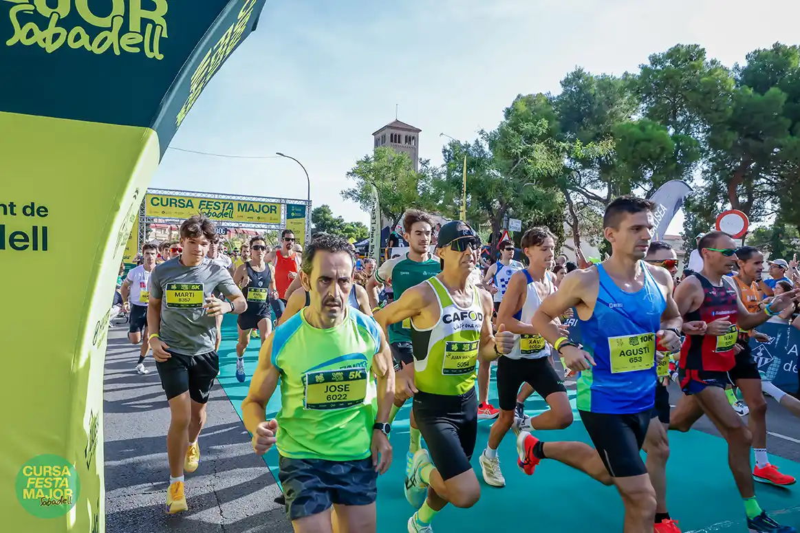 Cursa Festa Major Sabadell 2026 - Salida