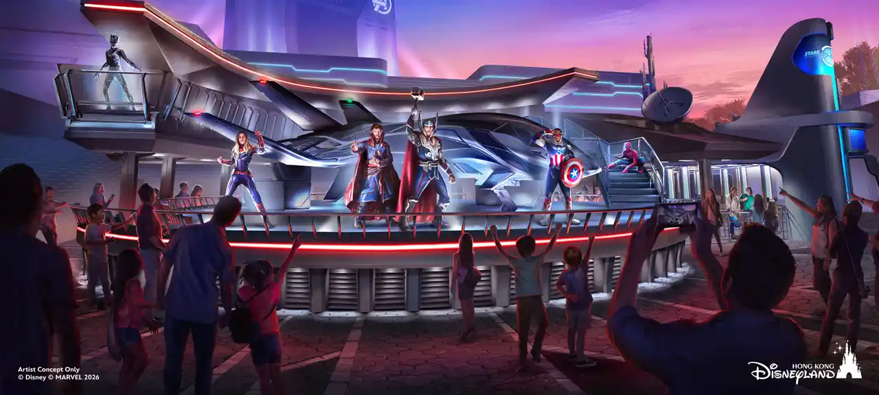 Avengers Pavilion Hong Kong Disneyland
